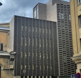 1º PREMIO. AMPLIACIÓN DEL EDIFICIO DE OFICINAS DEPARTAMENTO DE HACIENDA Y POLÍTICA FINANCIERA.